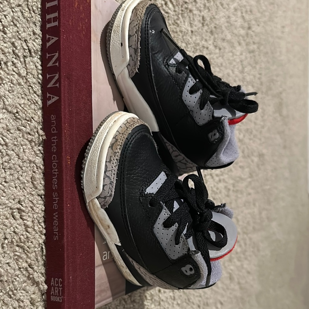 Kids Black and White Sneakers